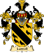 English Family Coat of Arms (v.25) Luttrell