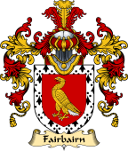 English Family Coat of Arms (v.25) Fairbairn or Fairburn II