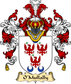 Irish Family Coat of Arms (v.25) O'Mullally or Lally