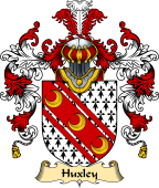 English Family Coat of Arms (v.25) Huxley