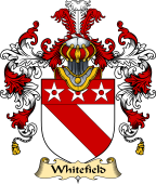 English Family Coat of Arms (v.25) Whitefield or Whitfield