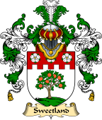 English Family Coat of Arms (v.25) Sweetland