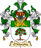 Irish Family Coat of Arms (v.25) O'Murphy or Morchoe