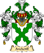 Irish Family Coat of Arms (v.25) Ancketill