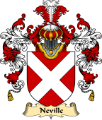 English Family Coat of Arms (v.25) Nevill or Neville