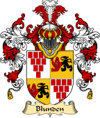 Irish Family Coat of Arms (v.25) Blunden