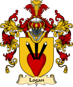 Irish Family Coat of Arms (v.25) Logan