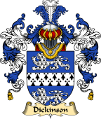 English Family Coat of Arms (v.25) Dickinson