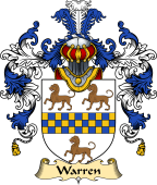 Irish Family Coat of Arms (v.25) Warren