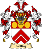 English Family Coat of Arms (v.25) Skilling