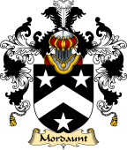 Irish Family Coat of Arms (v.25) Mordaunt