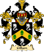 English Family Coat of Arms (v.25) Gillam