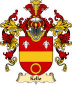 Scottish Family Coat of Arms (v.25) Kello