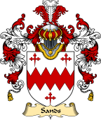 English Family Coat of Arms (v.25) Sandes or Sandys or Sands