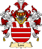 English Family Coat of Arms (v.25) Love I