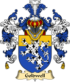 English Family Coat of Arms (v.25) Goldwell