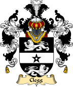 English Family Coat of Arms (v.25) Clegg