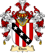 English Family Coat of Arms (v.25) Elton