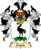 English Family Coat of Arms (v.25) Crane I