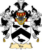 English Family Coat of Arms (v.25) Yeo