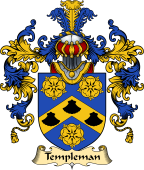 English Family Coat of Arms (v.25) Templeman