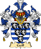 English Family Coat of Arms (v.25) Cecill