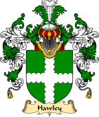 English Family Coat of Arms (v.25) Hawley