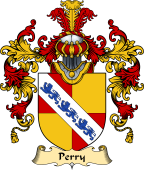 English Family Coat of Arms (v.25) Perry