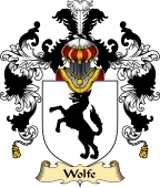 English Family Coat of Arms (v.25) Wolfe