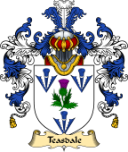 English Family Coat of Arms (v.25) Teasdale