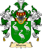 Irish Family Coat of Arms (v.25) Aherne