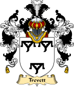 English Family Coat of Arms (v.25) Trevett