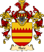 English Family Coat of Arms (v.25) Hare