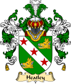 Irish Family Coat of Arms (v.25) Heatley