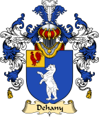 Irish Family Coat of Arms (v.25) Dehany or Doheny