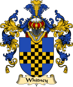 English Family Coat of Arms (v.25) Whitney