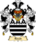 English Family Coat of Arms (v.25) Rivett or Riffett