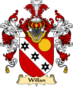 English Family Coat of Arms (v.25) Willan