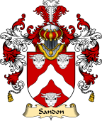 English Family Coat of Arms (v.25) Sandon