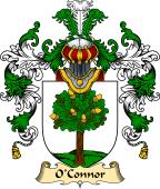 Irish Family Coat of Arms (v.25) O'Connor (Faly)