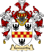 English Family Coat of Arms (v.25) Kenworthy