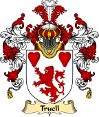 Irish Family Coat of Arms (v.25) Truell