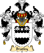 English Family Coat of Arms (v.25) Bradley