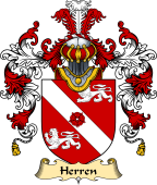 Scottish Family Coat of Arms (v.25) Herren or Herring