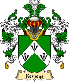 Welsh Family Coat of Arms (v.25) Kemeys (of Montgomeryshire)