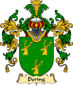 English Family Coat of Arms (v.25) Dering