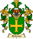 Welsh Family Coat of Arms (v.25) Stedman (of Cardiganshire)