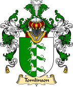 English Family Coat of Arms (v.25) Tomlinson