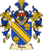 English Family Coat of Arms (v.25) Tilson or Tilston