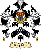 English Family Coat of Arms (v.25) Boughton